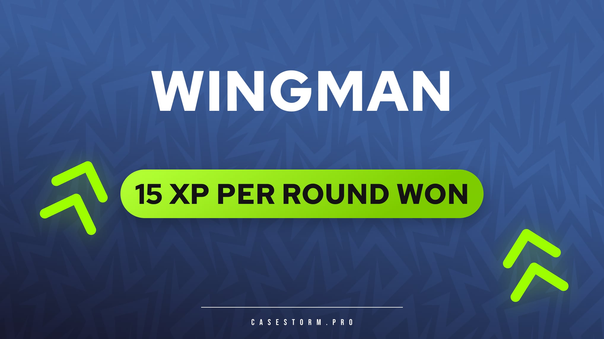 CS2 Wingman score calculation formula infographic by Casestorm.