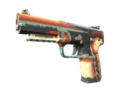 StatTrak™ Five-SeveN | Retrobution (Battle-Scarred)