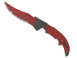 ★ StatTrak™ Falchion Knife | Crimson Web (Field-Tested)