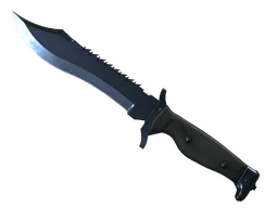 ★ StatTrak™ Bowie Knife | Blue Steel (Battle-Scarred)