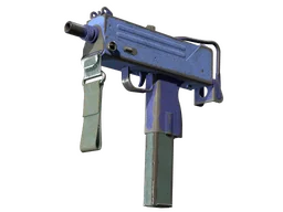 MAC-10 | Indigo (Battle-Scarred)