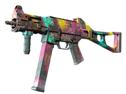 StatTrak™ UMP-45 | Wild Child (Battle-Scarred)