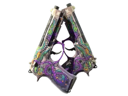 Dual Berettas | Flora Carnivora (Well-Worn)