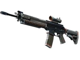 StatTrak™ SG 553 | Phantom (Well-Worn)