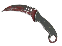 ★ Talon Knife | Crimson Web (Battle-Scarred)