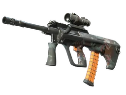 AUG | Amber Slipstream (Well-Worn)