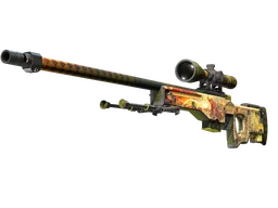 AWP | Dragon Lore (Well-Worn)