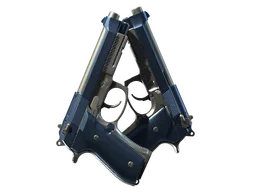 Dual Berettas | Anodized Navy (Factory New)