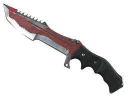 ★ Huntsman Knife | Crimson Web (Battle-Scarred)