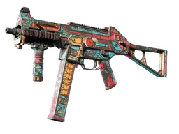 UMP-45 | K.O. Factory (Battle-Scarred)