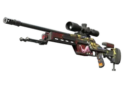 StatTrak™ SSG 08 | Bloodshot (Battle-Scarred)