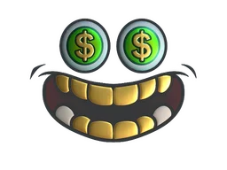 Sticker | Gold Teef (Foil)