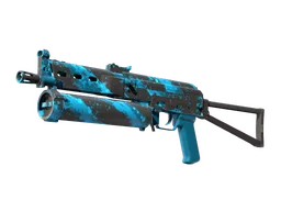StatTrak™ PP-Bizon | Blue Streak (Minimal Wear)