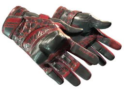 ★ Moto Gloves | Blood Pressure (Well-Worn)