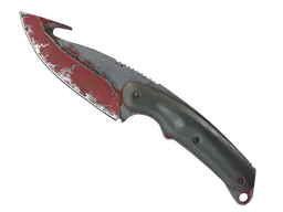 ★ StatTrak™ Gut Knife | Crimson Web (Battle-Scarred)