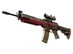 SG 553 | Berry Gel Coat (Well-Worn)