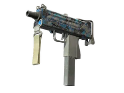 MAC-10 | Oceanic (Battle-Scarred)