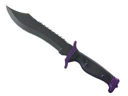 ★ StatTrak™ Bowie Knife | Ultraviolet (Well-Worn)