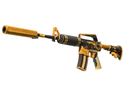 StatTrak™ M4A1-S | Golden Coil (Minimal Wear)