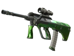 AUG | Carved Jade (Field-Tested)