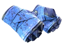 ★ Hand Wraps | Cobalt Skulls (Battle-Scarred)