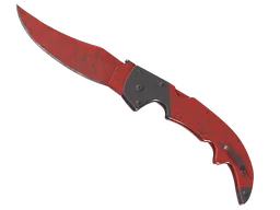 ★ Falchion Knife | Crimson Web (Minimal Wear)