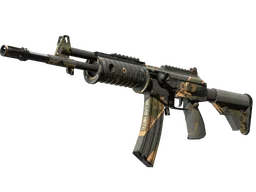 Galil AR | Black Sand (Battle-Scarred)