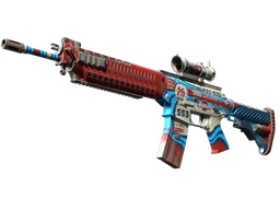 SG 553 | Integrale (Battle-Scarred)