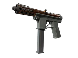 Souvenir Tec-9 | Red Quartz (Well-Worn)