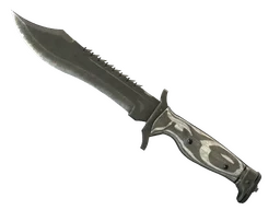 ★ StatTrak™ Bowie Knife | Black Laminate (Battle-Scarred)