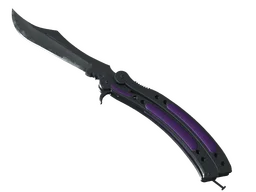 ★ Butterfly Knife | Ultraviolet (Well-Worn)