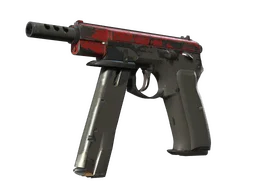 CZ75-Auto | Crimson Web (Battle-Scarred)