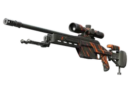 StatTrak™ SSG 08 | Slashed (Well-Worn)