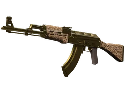 AK-47 | Gold Arabesque (Well-Worn)