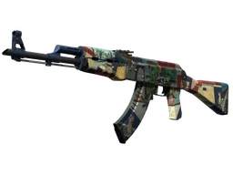 StatTrak™ AK-47 | Leet Museo (Battle-Scarred)