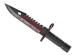 ★ M9 Bayonet | Crimson Web (Battle-Scarred)