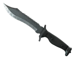 ★ StatTrak™ Bowie Knife | Damascus Steel (Battle-Scarred)