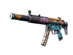 MP5-SD | Neon Squeezer (Well-Worn)