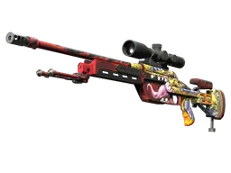 StatTrak™ SSG 08 | Bloodshot (Minimal Wear)