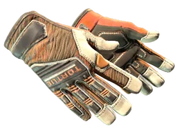 ★ Specialist Gloves | Tiger Strike (Well-Worn)