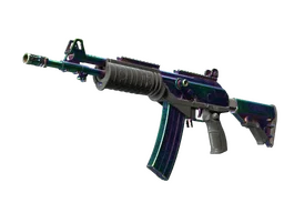 Galil AR | Rainbow Spoon (Battle-Scarred)