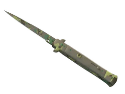 ★ StatTrak™ Stiletto Knife | Boreal Forest (Well-Worn)