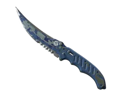 ★ Flip Knife | Bright Water (Battle-Scarred)