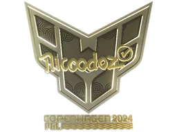 Sticker | nicoodoz (Gold) | Copenhagen 2024
