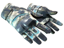 ★ Moto Gloves | Cool Mint (Battle-Scarred)