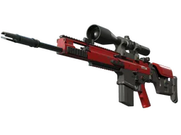 StatTrak™ SCAR-20 | Crimson Web (Minimal Wear)