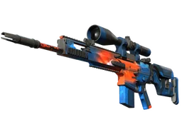 StatTrak™ SCAR-20 | Cardiac (Field-Tested)