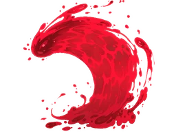 Sticker | Ruby Wave (Lenticular)