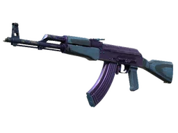 AK-47 | Midnight Laminate (Well-Worn)