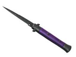 ★ StatTrak™ Stiletto Knife | Ultraviolet (Well-Worn)